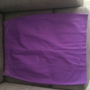 Ann Taylor Stretch Cotton Pencil Skirt